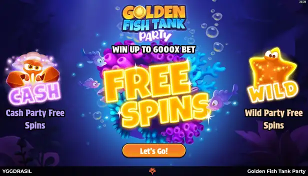 Golden Fish Tank Party Slot bonus buy options