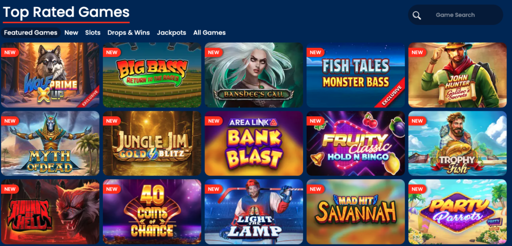 games options at plaza royal casino