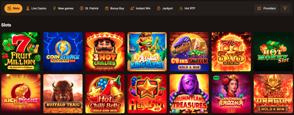 Slot Lair Games.