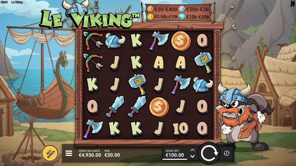 Le Viking slot game.