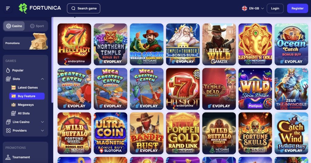 popular bonus buy slot games
